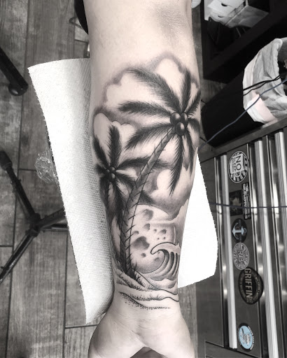 Explore korean tattoo ideas, creative tattoo ideas in Lakeland, available at Black Swan Tattoo