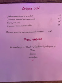 Restaurant Juste pour le plaisir à Seyssel (le menu)