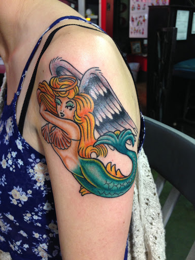 Explore name tattoos on arm ideas, creative tattoo ideas in Reno, available at Aces Tattoo
