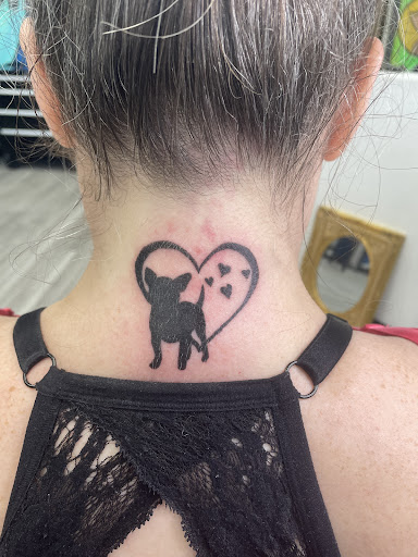 Explore tattoo ideas for back shoulder, creative tattoo ideas in Laughlin, available at Freshwater Tattoo