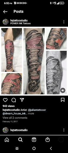 Explore cincinnati bengals tattoo ideas, creative tattoo ideas in Palm Harbor, available at High Quality Tattoo Studios