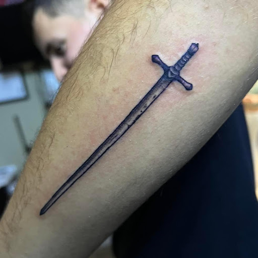 Explore womens sternum tattoo ideas, creative tattoo ideas in Nashville, available at RedBird Tattoo