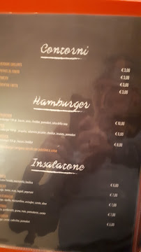 Carte du Pizzeria Cavallino Rosso à Rovetta