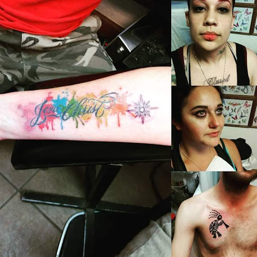 Explore half sleeve tattoo idea, creative tattoo ideas in Elko, available at Tom Custom Tattoos and Body Piercing Studio