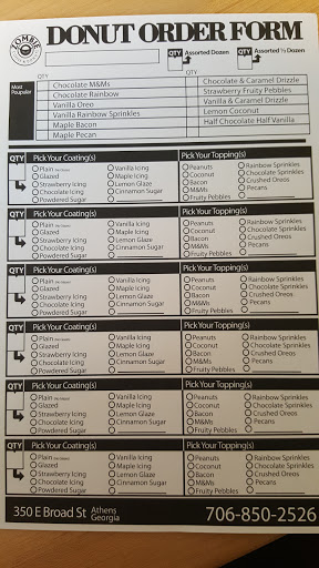 Coffee Shop «Zombie Coffee and Donuts», reviews and photos, 350 E Broad St, Athens, GA 30601, USA