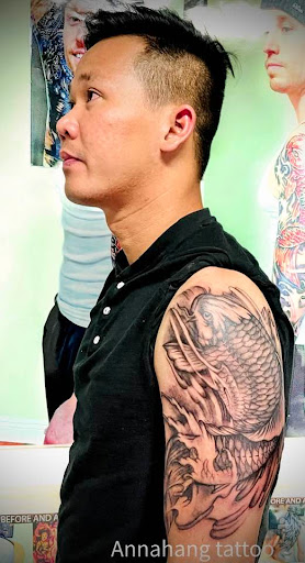 Explore tattoo ideas patchwork, creative tattoo ideas in Garden Grove, available at Anna Hang Tattoo