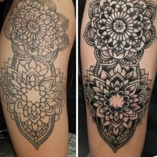 Explore viking tattoo sleeve ideas, creative tattoo ideas in Hazard, available at Lost Gypsy Tattoo