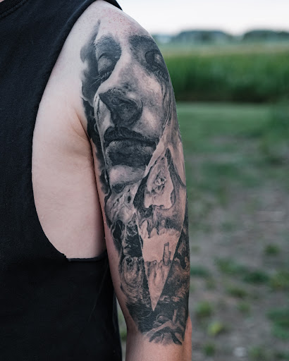 Explore belly tattoo ideas, creative tattoo ideas in Springfield, available at Thousand Oaks Tattoos & Cosmetics