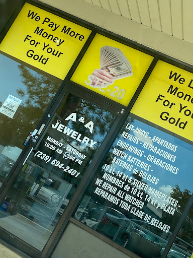 A & A Jewelry, 4901 Palm Beach Blvd # 20, Fort Myers, FL 33905, USA, 