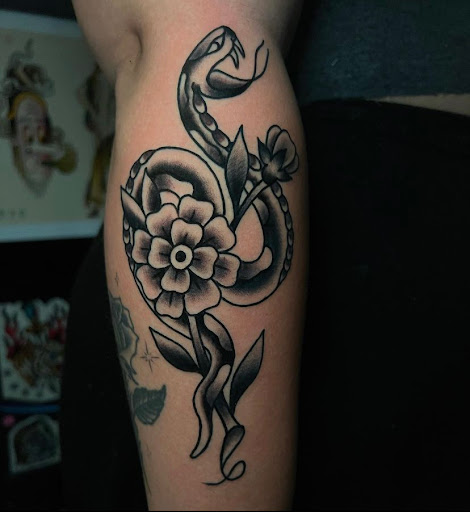 Explore easy tattoo ideas for females, creative tattoo ideas in San Jose, available at The Holy Scythe Tattoo
