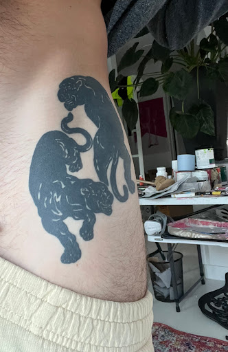 Explore behind the ear tattoo ideas, creative tattoo ideas in Raleigh, available at Che Ink