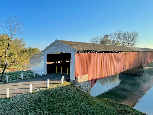 Tourist Attraction «Medora Covered Bridge», reviews and photos, IN-235, Vallonia, IN 47281, USA