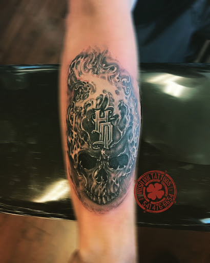 Explore forearm tattoo ideas for men, creative tattoo ideas in Grants Pass, available at Irish Ink Tattoo Studio