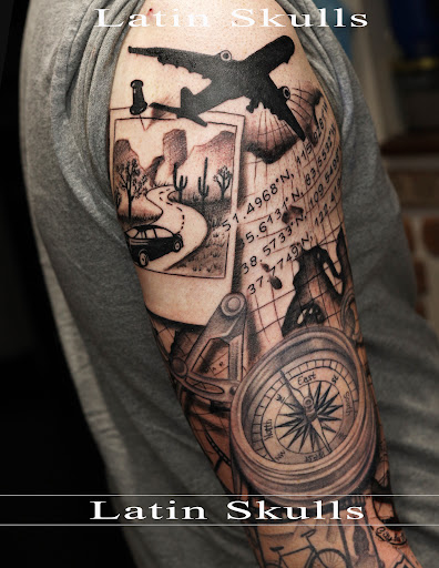 Explore tattoo ideas floral, creative tattoo ideas in Pico Rivera, available at Latin Skulls