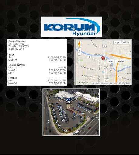 Hyundai Dealer «Korum Hyundai», reviews and photos, 111 River Rd, Puyallup, WA 98371, USA