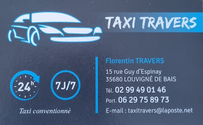 Taxi Travers à Louvigné-de-Bais