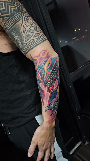 Explore patriotic forearm tattoo ideas, creative tattoo ideas in Kissimmee, available at Precision Ink Tattoo Company