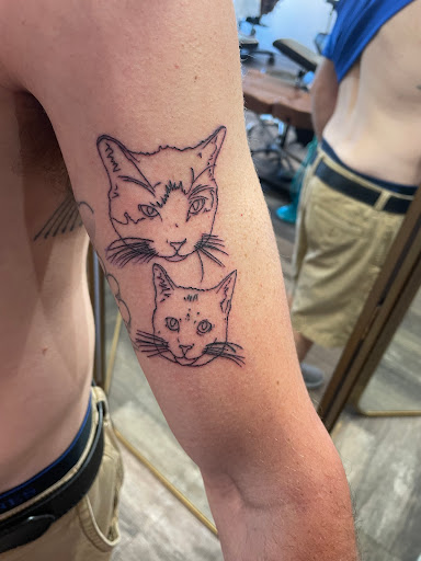 Explore spartan warrior tattoo ideas, creative tattoo ideas in Sarasota, available at Oddity Tattoo Art University