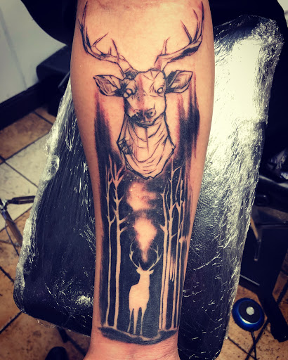 Explore dahlia tattoo ideas, creative tattoo ideas in Sacramento, available at Aztec Heart Tattoo