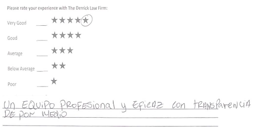 Personal Injury Attorney «The Derrick Law Firm», reviews and photos