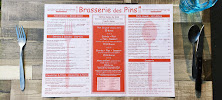 Menu / carte de Brasserie des Pins à Samazan