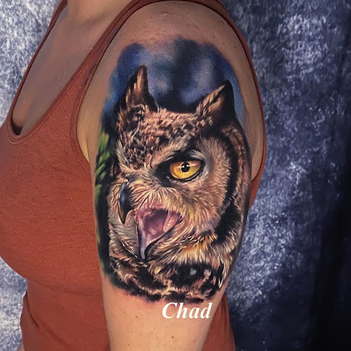 Explore clock hand tattoo ideas, creative tattoo ideas in Sanford, available at Venom Ink Tattoo