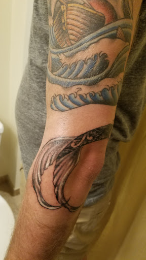 Explore hip tattoo ideas, creative tattoo ideas in Kailua Kona, available at K Town Tattoo