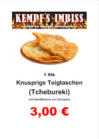 Menu du Kempf's Imbiss-Salzgitter à Salzgitter