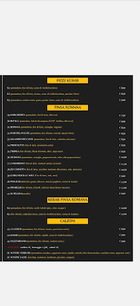 Pizzeria Lievitiamo pizzeria e kebab fast food à Cassano Magnago (la carte)