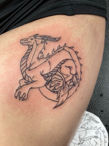Explore sagittarius tattoo ideas for men, creative tattoo ideas in Slippery Rock, available at Dinky Dachshund Tattoo Parlor