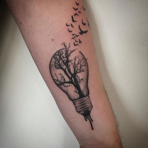 Explore ideas for sibling tattoos, creative tattoo ideas in Clinton, available at Black Relic Tattoo