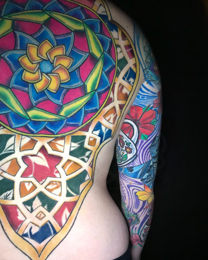 Explore men's forearm tattoo ideas, creative tattoo ideas in Bensalem, available at Oracle tattoo gallery