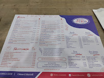Menu / carte de Al Monticello à Bellona