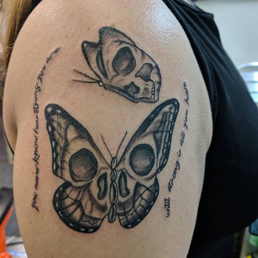 Explore willy wonka tattoo ideas, creative tattoo ideas in Redding, available at Caddy Daddys