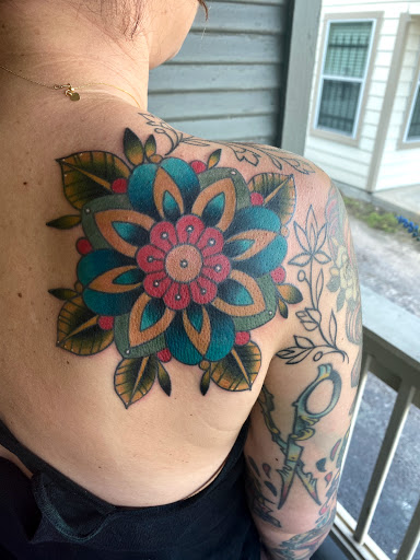 Explore forearm arm tattoo ideas, creative tattoo ideas in Houston, available at Houston Heights Tattoo & Piercing
