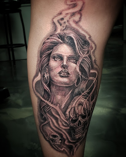 Explore sons of anarchy tattoo ideas, creative tattoo ideas in Colton, available at Vengeance Ink Tattoo & body piercing