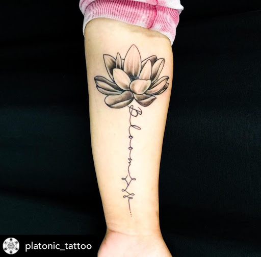 Explore girly half sleeve tattoo ideas for females, creative tattoo ideas in Murrieta, available at Diamond City Tattoo & Piercing