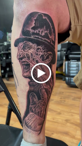 Explore men's words tattoo ideas, creative tattoo ideas in Hillsboro, available at Chaos Tattoo