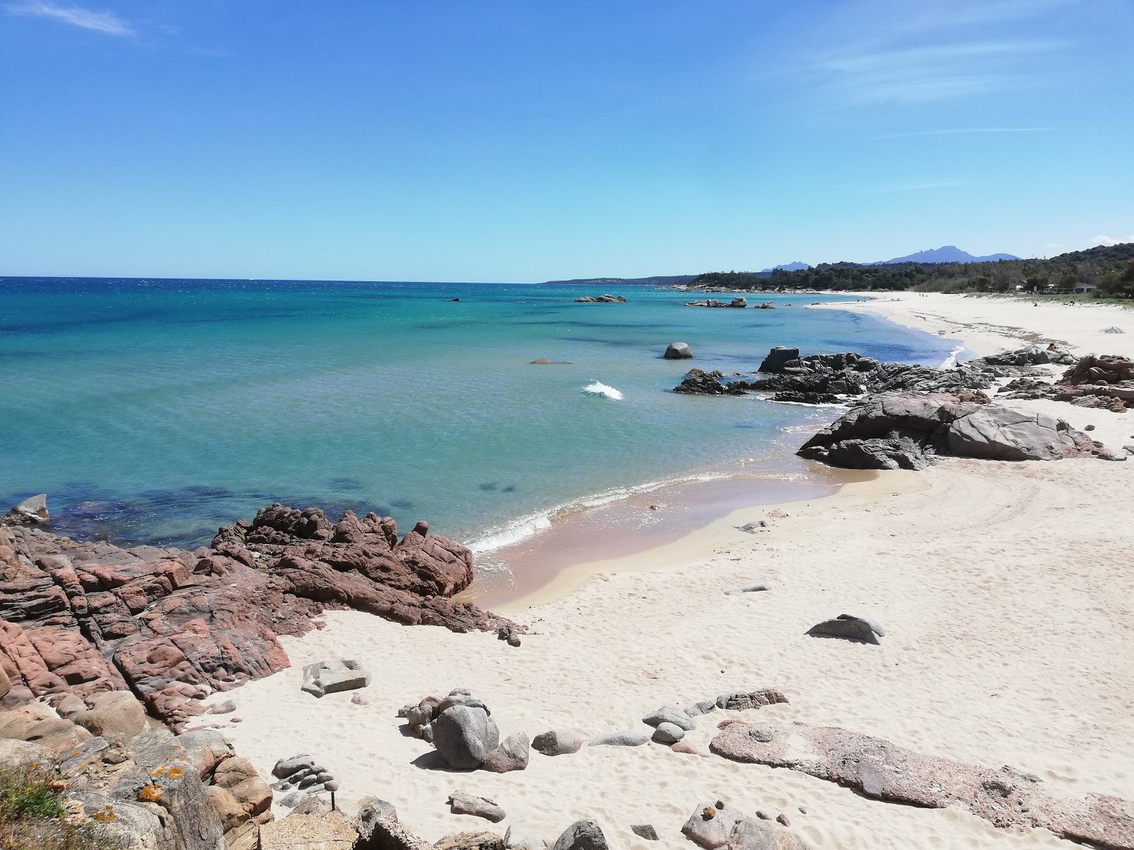 Foto von Spiaggia del Lido di Orri mit geräumige küstenlinie