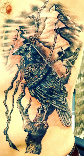 Explore mens sleeve tattoos ideas, creative tattoo ideas in Seattle, available at Fenix Tattoo and Piercing