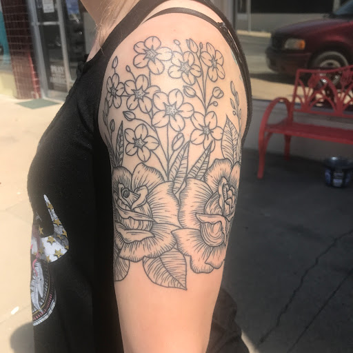 Explore ares god of war tattoo ideas, creative tattoo ideas in San Angelo, available at Good Vibes Only Tattoo Studio