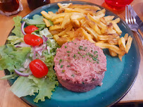 Steak tartare du Restaurant français Les Cornichons à Reims - n°8