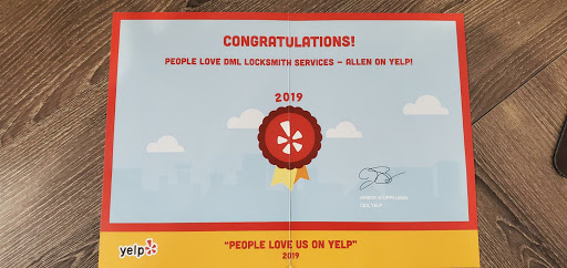Locksmith «DML Locksmith Services», reviews and photos, 2109 W Parker Rd #206, Plano, TX 75023, USA