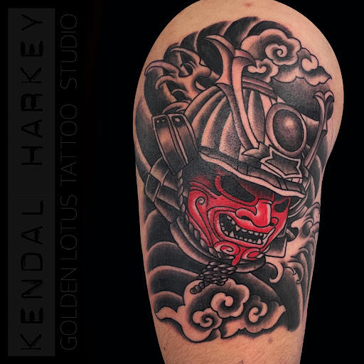 Explore rave tattoo ideas, creative tattoo ideas in Sherwood, available at Golden Lotus Tattoo Studio
