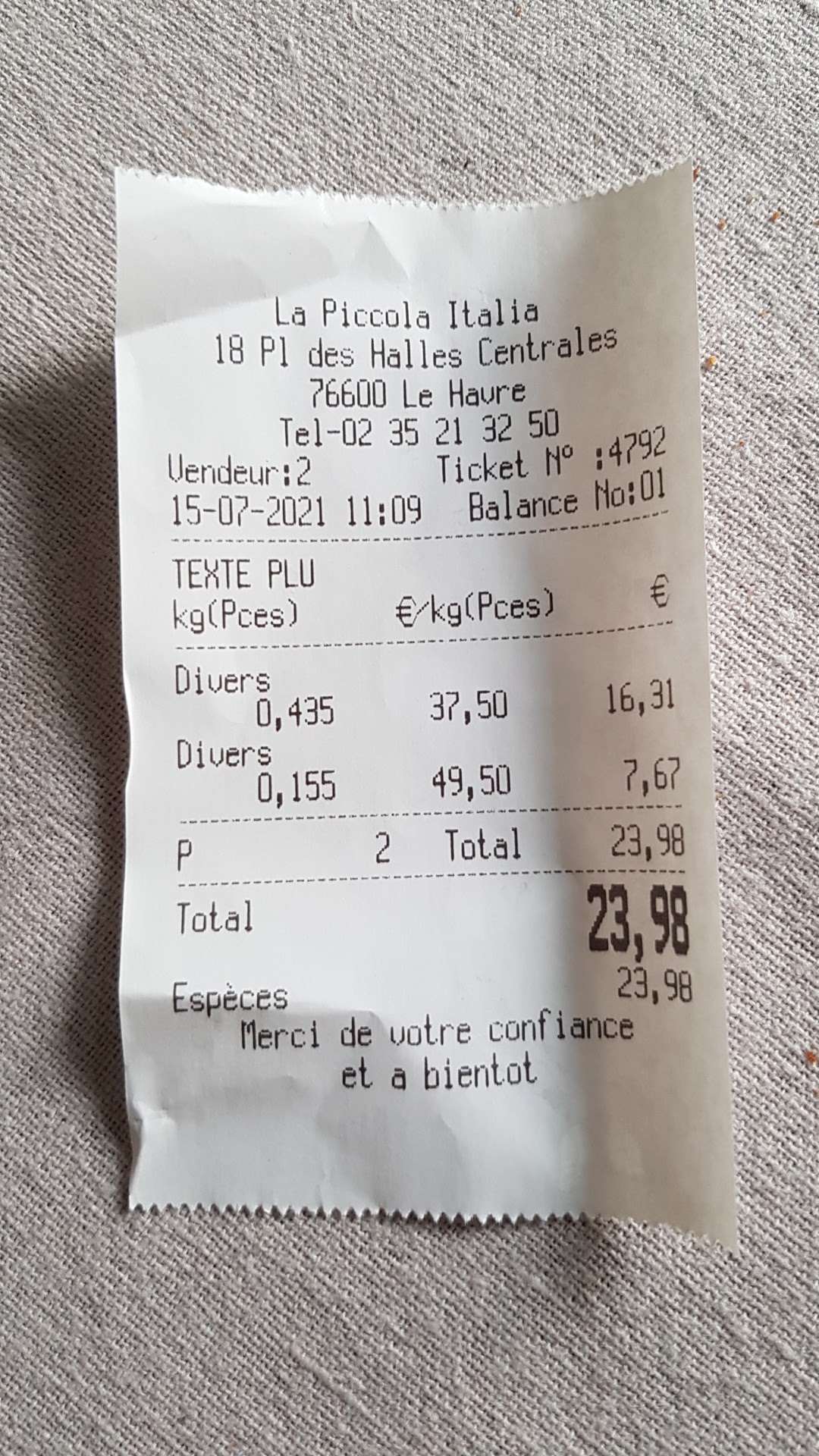 Photo n° 1 de l'avis de Ana.2 fait le 17/07/2021 à 18:18