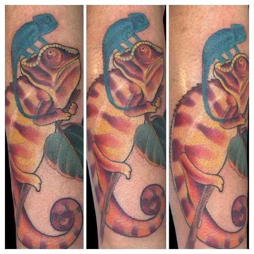Explore flower back tattoo ideas, creative tattoo ideas in Summerfield, available at Diamond Tattoos & Body Piercings