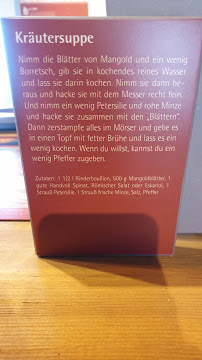 Restaurant Burg Restaurant à Neustadt-Glewe (le menu)