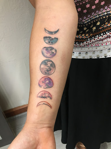 Explore three percenter tattoo ideas, creative tattoo ideas in Grand Rapids, available at Sparrows Nest Tattoo Studio