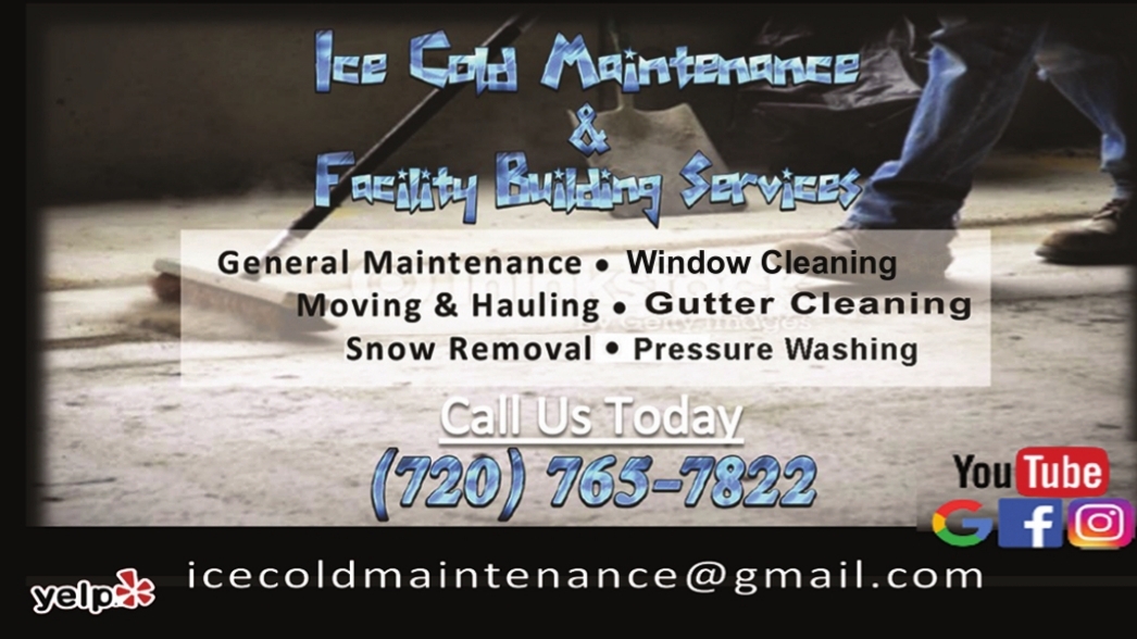 Ice cold maintenance and Facility Building