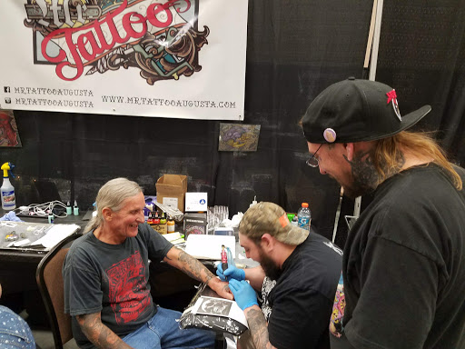 Explore invincible tattoo ideas, creative tattoo ideas in Augusta, available at Mr. Tattoo